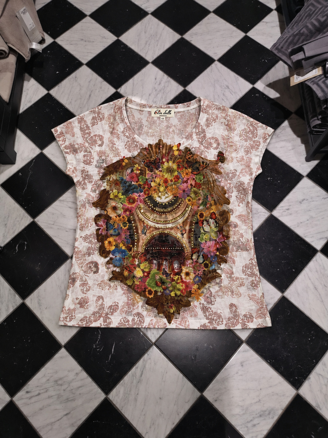 Clin d'elle Floral-Print T-Shirt