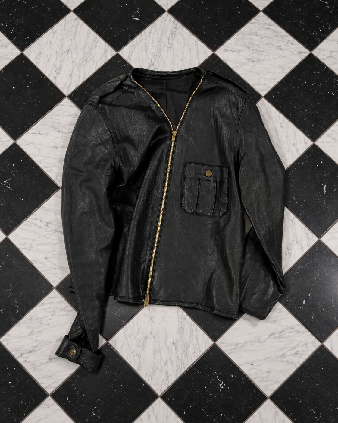 Edition Black Leather Jacket