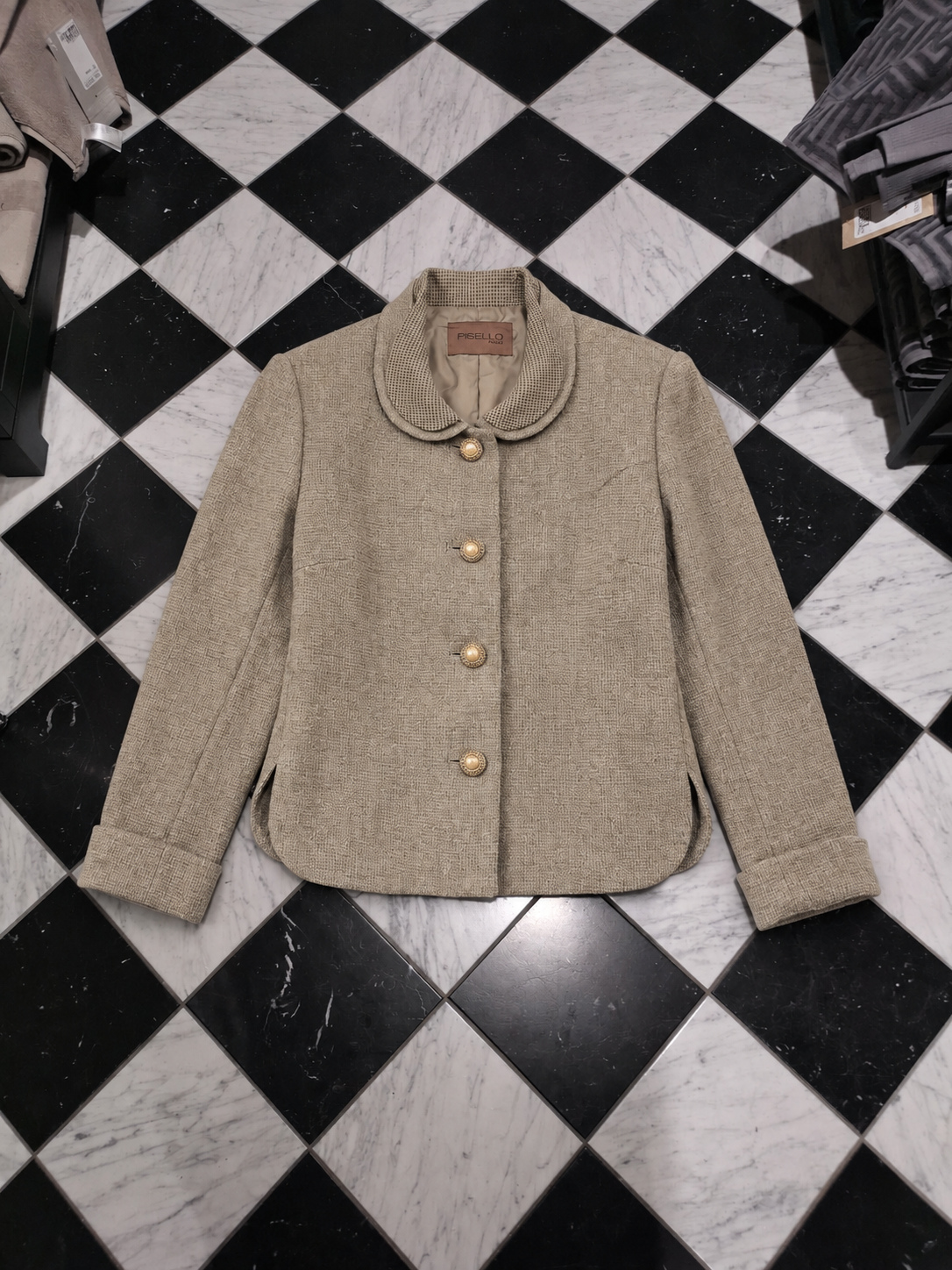 PISELLO PIAZZA Beige Jacket