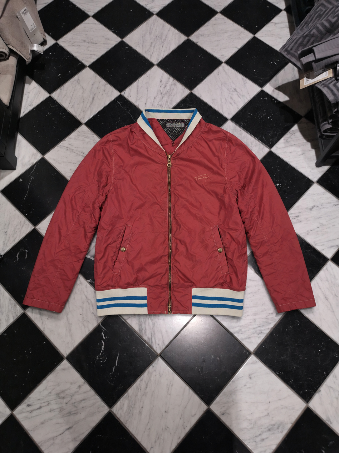 Tommy Pink Nylon Blouson