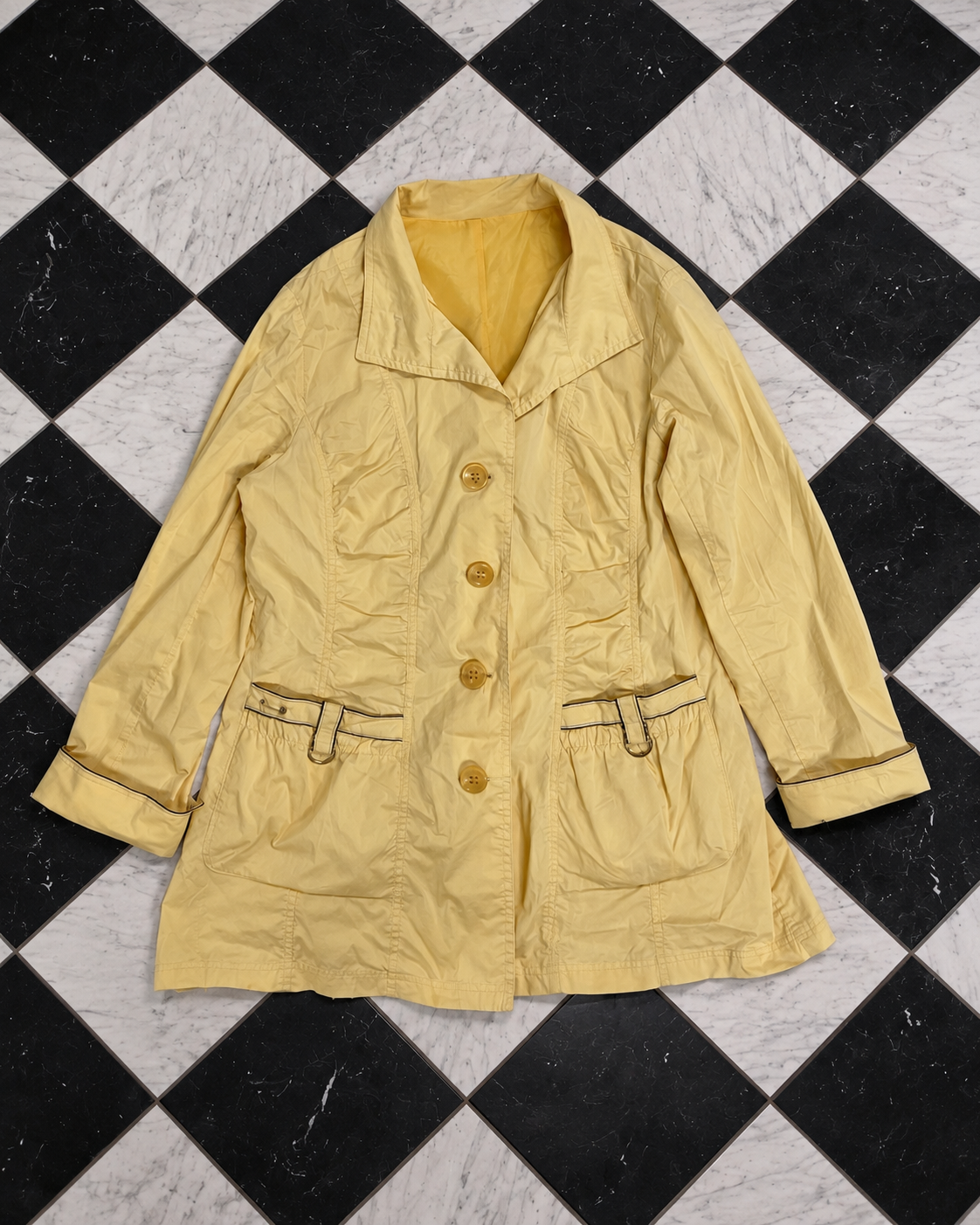 RESPIGHI Light Yellow Coat