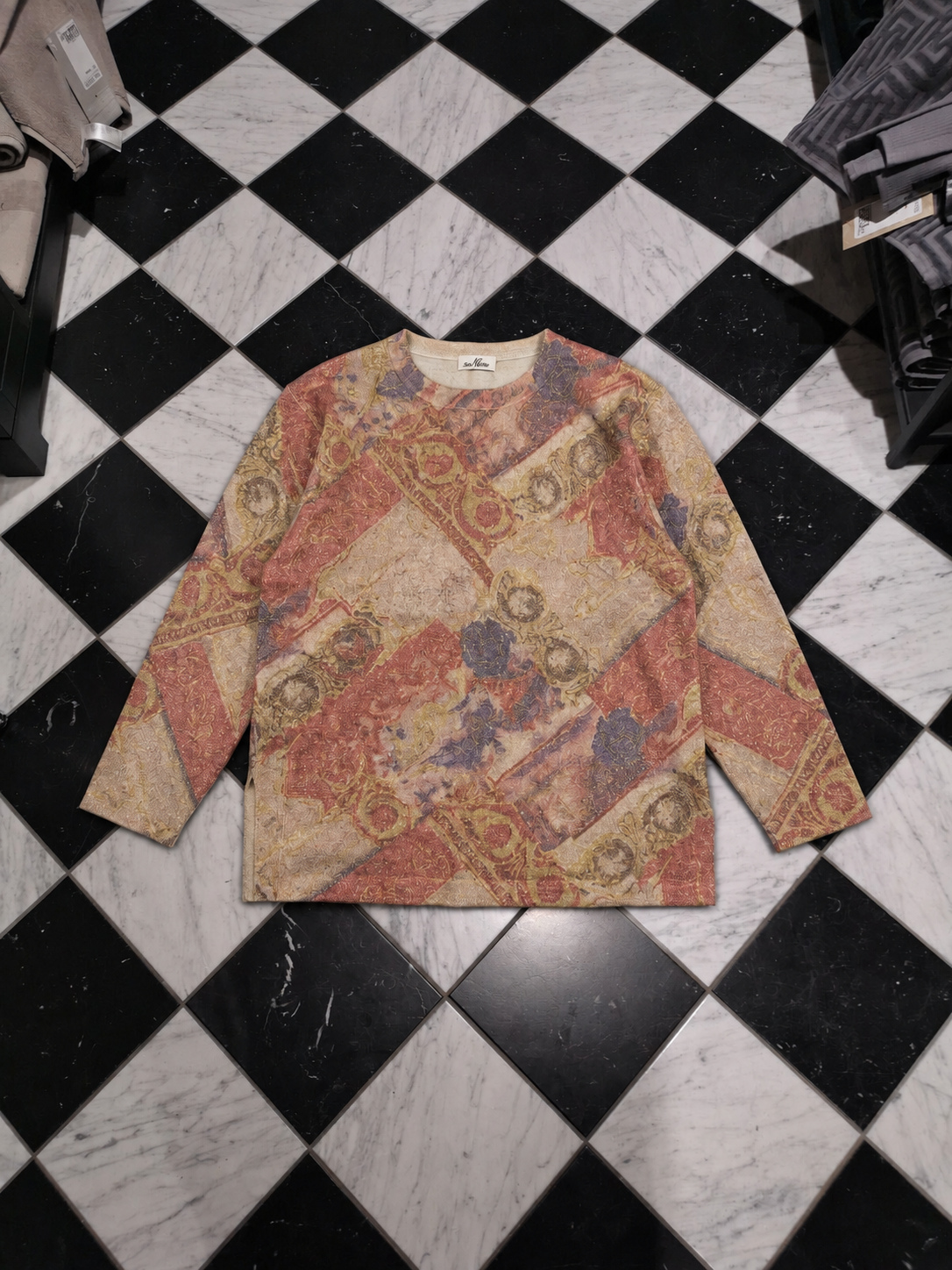 Sun Marino Patterned Long-Sleeve Top