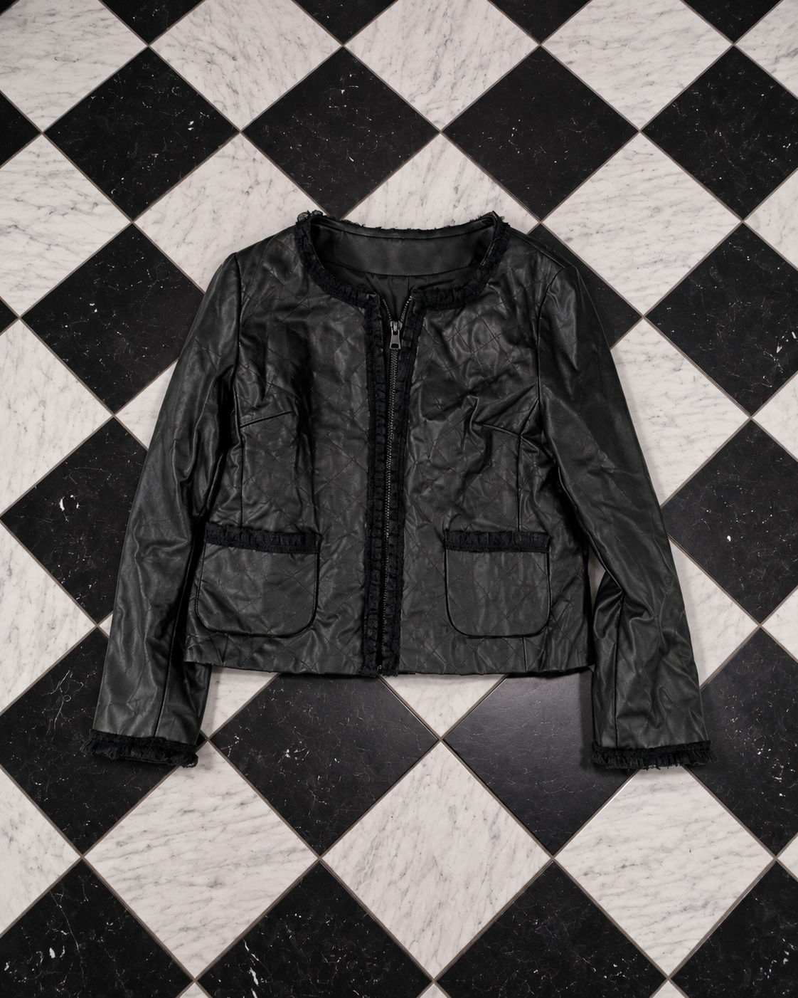 PLATINE Faux Leather Jacket